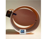 Клапан для круглых воздуховодов D150 с электроприводом / Заслонка электрическая для круглых воздуховодов с WiFi и MQTT